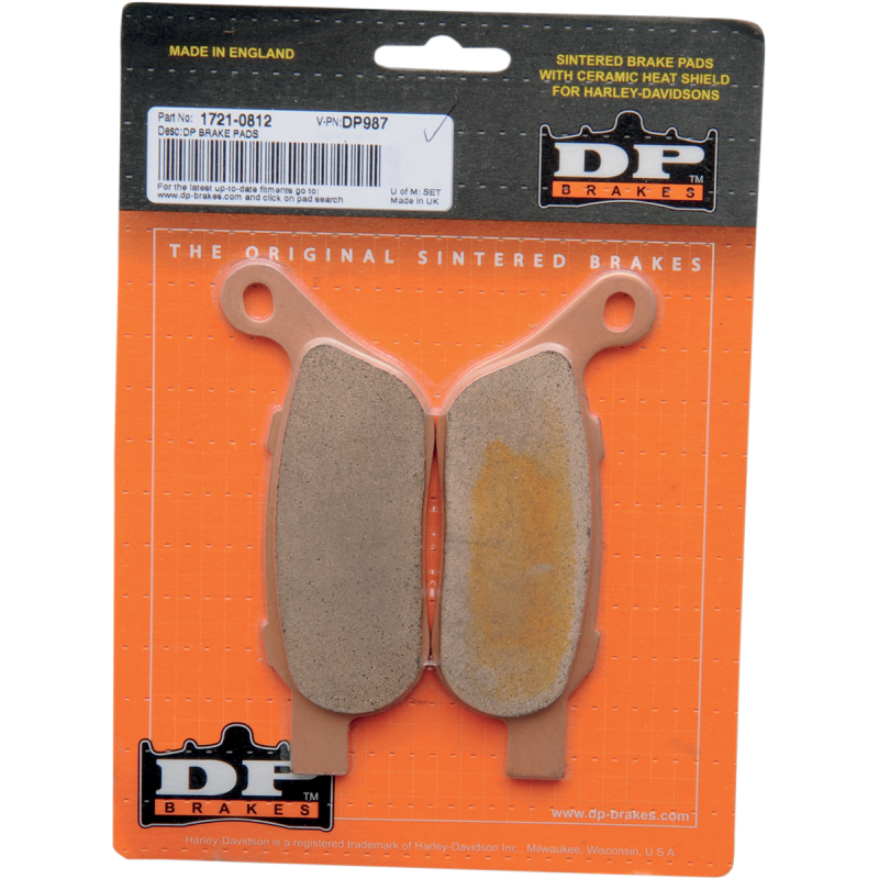 DP BRAKES DP987 STANDARD COMPOUND BRAKE PAD SET DP987