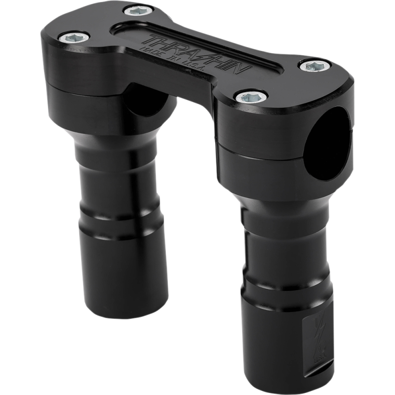 THRASHIN SUPPLY CO. RISER 4" HOLESHOT BLK TSC-4100-1