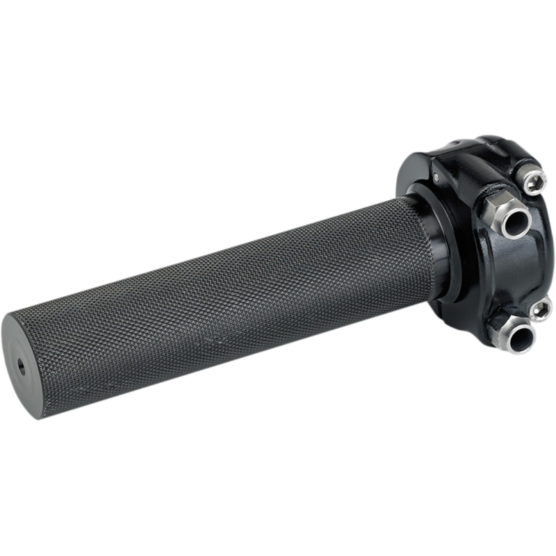BILTWELL THROTTLE WHISKEY DBL BLK 1" 6602-201-01