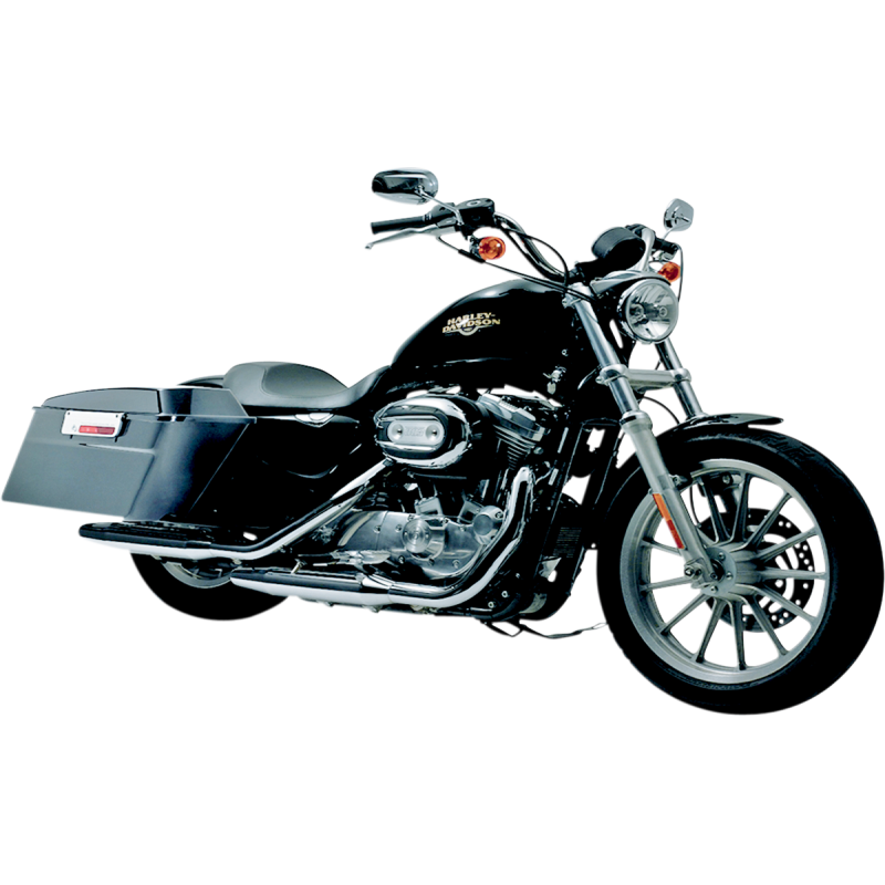 CYCLE VISIONS 04-07 XL BLK S/BAG MOUNT CV-7500