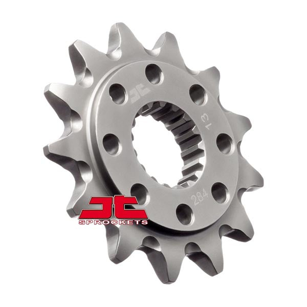 JT 284 SELF-CLEANING STEEL FRONT SPROCKET 13 TEETH SELF CLEANING JTF284.13SC