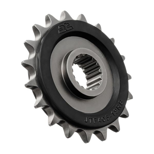 JT 405 RUBBER CUSHIONED FRONT SPROCKET 19 TEETH RUBBER CUSHION JTF405.19RB