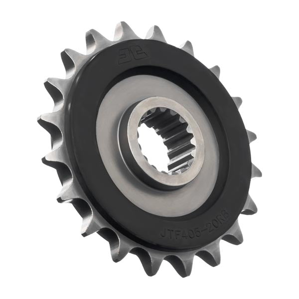 JT 405 RUBBER CUSHIONED FRONT SPROCKET 20 TEETH RUBBER CUSHION JTF405.20RB