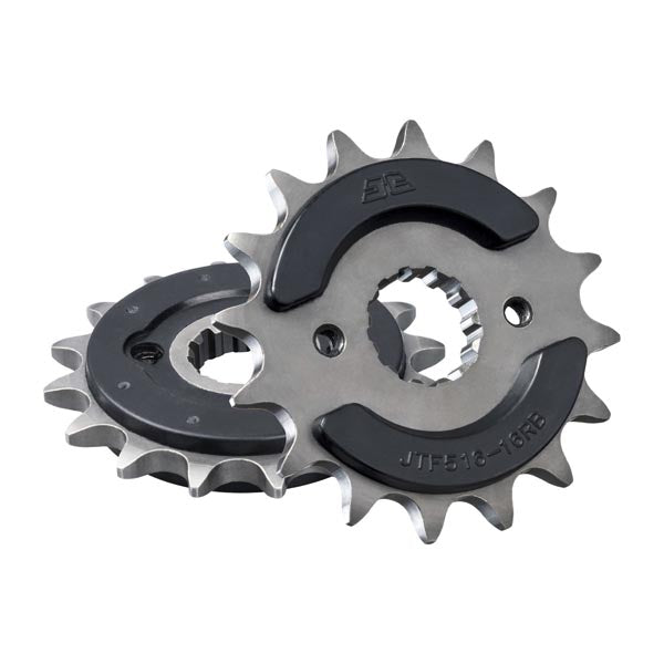 JT 516 RUBBER CUSHIONED FRONT SPROCKET 16 TEETH RUBBER CUSHION JTF516.16RB
