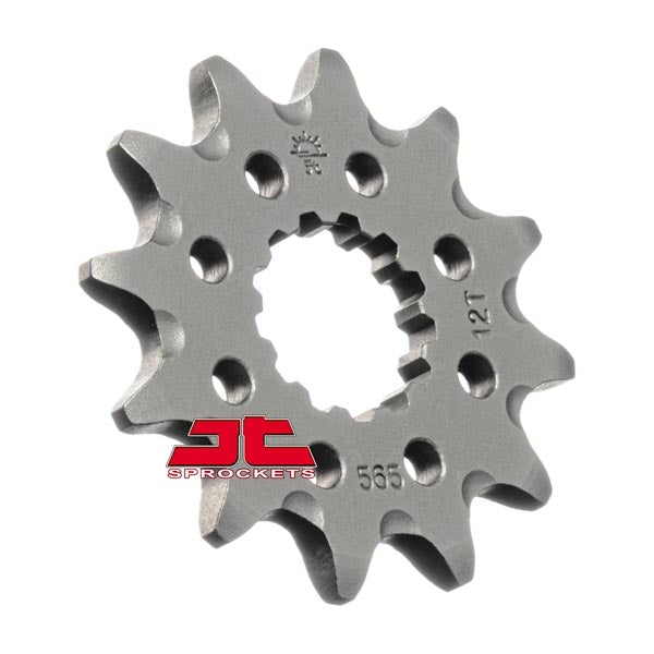 JT 565 SELF-CLEANING STEEL FRONT SPROCKET 12 TEETH SELF CLEANING JTF565.12SC