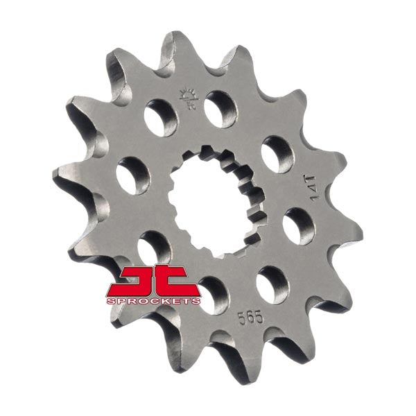 JT 565 SELF-CLEANING STEEL FRONT SPROCKET 14 TEETH SELF CLEANING JTF565.14SC