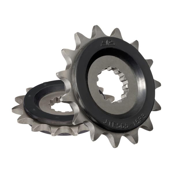 JT 565 RUBBER CUSHIONED FRONT SPROCKET 15 TEETH RUBBER CUSHION JTF565.15RB