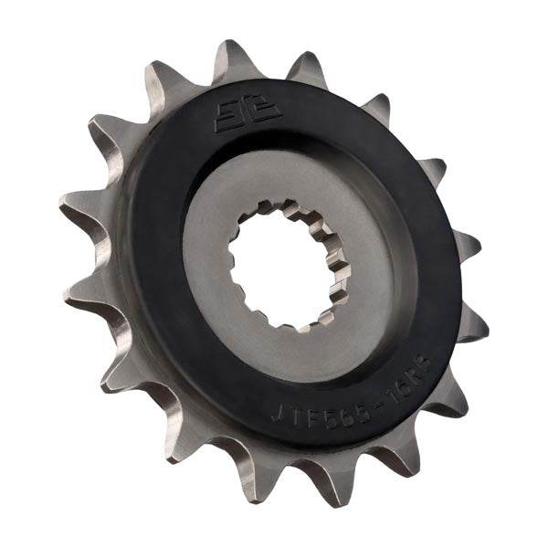 JT 565 RUBBER CUSHIONED FRONT SPROCKET 16 TEETH RUBBER CUSHION JTF565.16RB