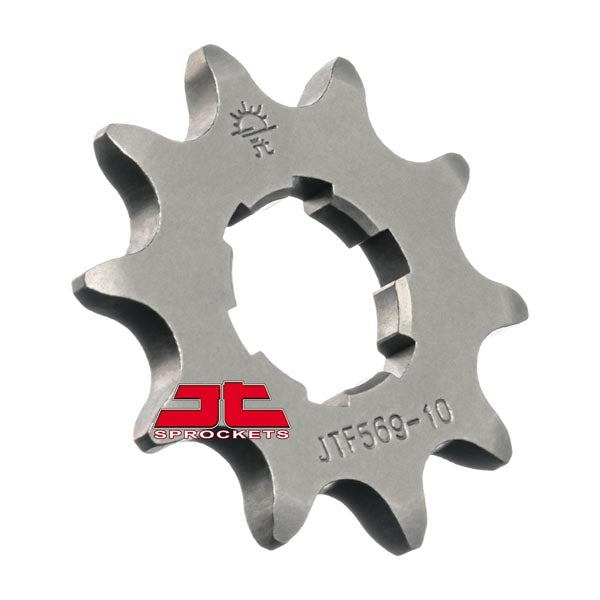 JT 569 RUBBER CUSHIONED FRONT SPROCKET 10 TEETH JTF569.10