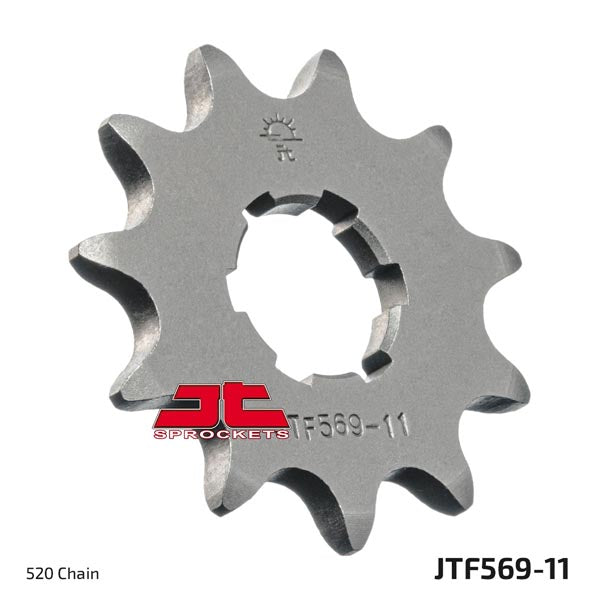 JT 569 RUBBER CUSHIONED FRONT SPROCKET 11 TEETH JTF569.11