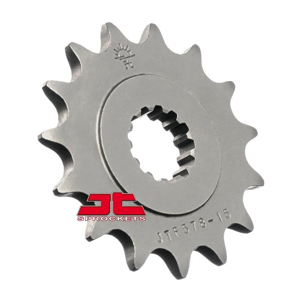 JT 578 RUBBER CUSHIONED FRONT SPROCKET 15 TEETH JTF578.15
