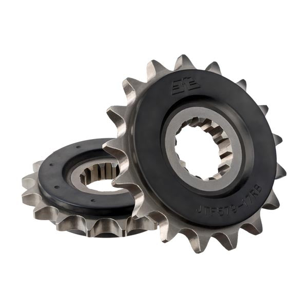 JT 579 RUBBER CUSHIONED FRONT SPROCKET 17 TEETH RUBBER CUSHION JTF579.17RB
