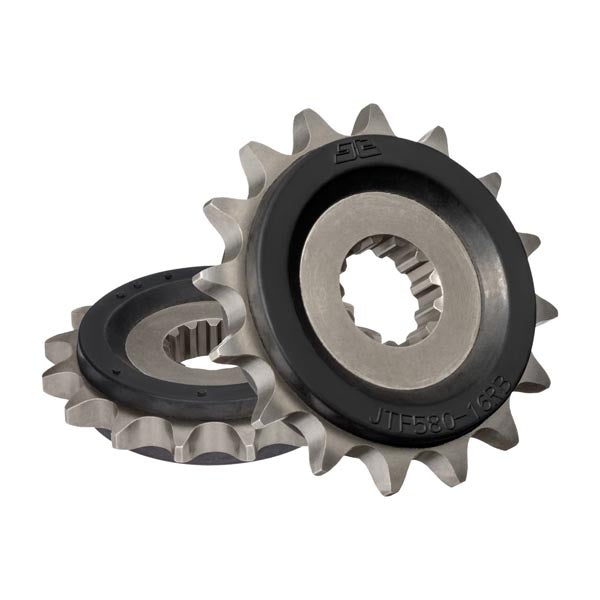 JT 580 RUBBER CUSHIONED FRONT SPROCKET 16 TEETH RUBBER CUSHION JTF580.16RB