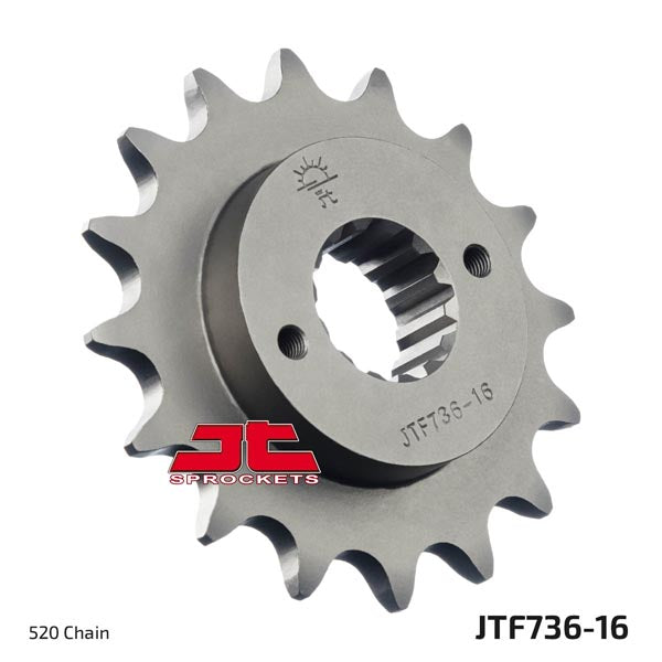 JT 736 RUBBER CUSHIONED FRONT SPROCKET 16 TEETH JTF736.16