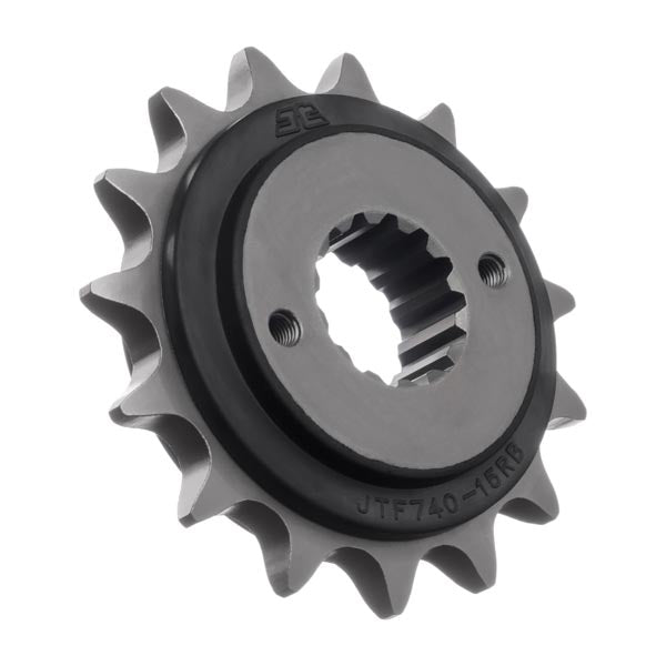 JT 740 RUBBER CUSHIONED FRONT SPROCKET 15 TEETH RUBBER CUSHION JTF740.15RB