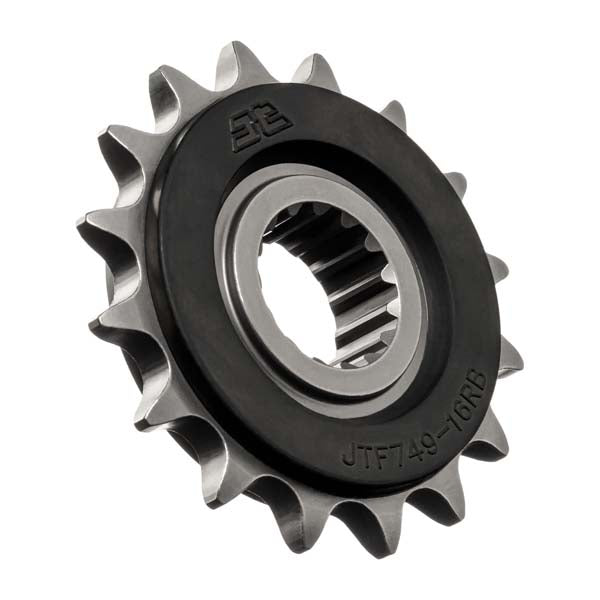 JT 749 RUBBER CUSHIONED FRONT SPROCKET 16 TEETH RUBBER CUSHION JTF749.16RB