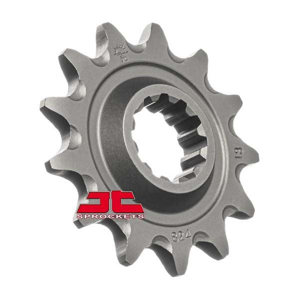 JT 824 SELF-CLEANING STEEL FRONT SPROCKET 13 TEETH SELF CLEANING JTF824.13SC