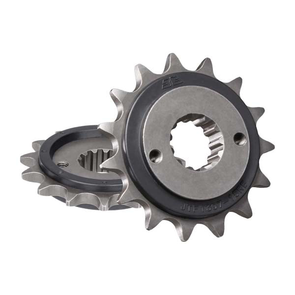 JT 1307 RUBBER CUSHIONED FRONT SPROCKET 15 TEETH RUBBER CUSHION JTF1307.15RB