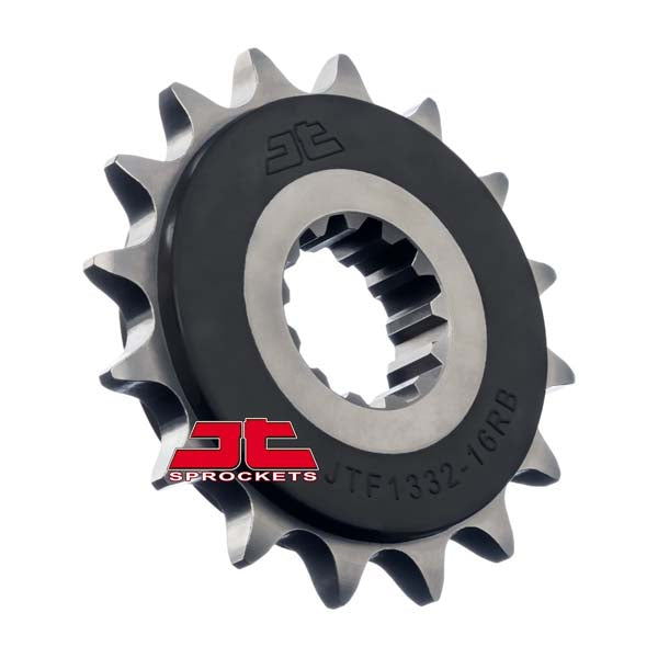 JT 1332 RUBBER CUSHIONED FRONT SPROCKET 16 TEETH RUBBER CUSHION JTF1332.16RB