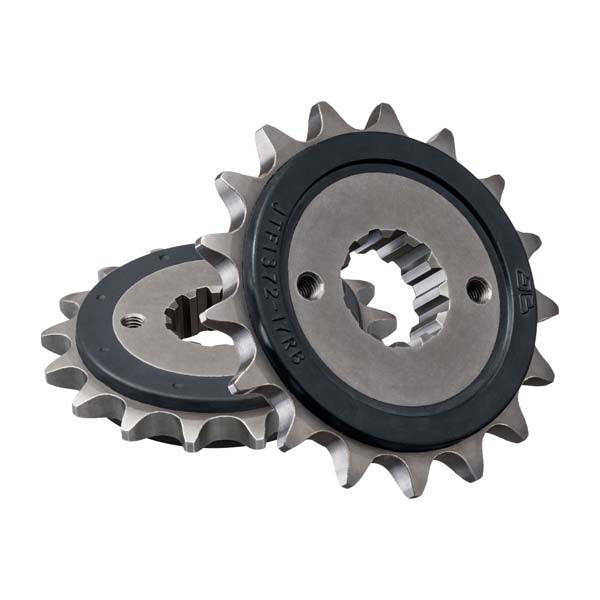 JT 1372 RUBBER CUSHIONED FRONT SPROCKET 17 TEETH RUBBER CUSHION JTF1372.17RB