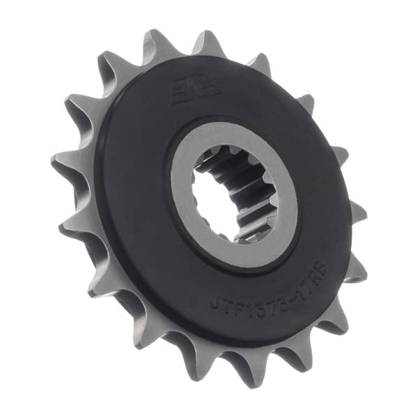 JT 1373 RUBBER CUSHIONED FRONT SPROCKET 17 TEETH RUBBER CUSHION JTF1373.17RB