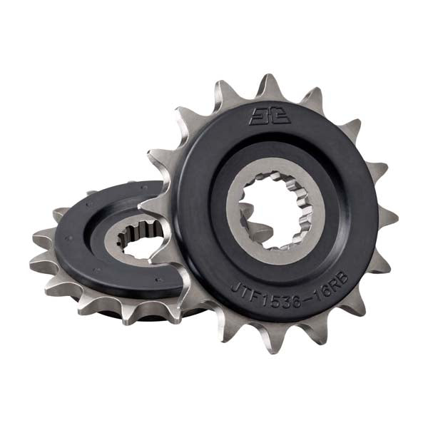 JT 1536 RUBBER CUSHIONED FRONT SPROCKET 16 TEETH RUBBER CUSHION JTF1536.16RB