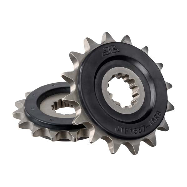 JT 1537 RUBBER CUSHIONED FRONT SPROCKET 16 TEETH RUBBER CUSHION JTF1537.16RB