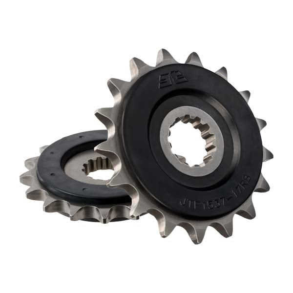 JT 1537 RUBBER CUSHIONED FRONT SPROCKET 17 TEETH RUBBER CUSHION JTF1537.17RB
