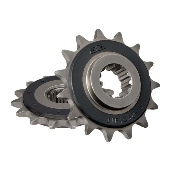 JT 1538 RUBBER CUSHIONED FRONT SPROCKET 15 TEETH RUBBER CUSHION JTF1538.15RB
