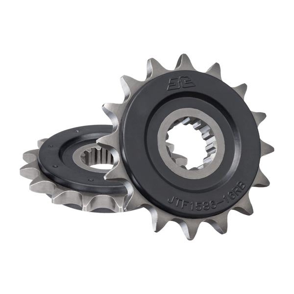 JT 1586 RUBBER CUSHIONED FRONT SPROCKET 16 TEETH RUBBER CUSHION JTF1586.16RB