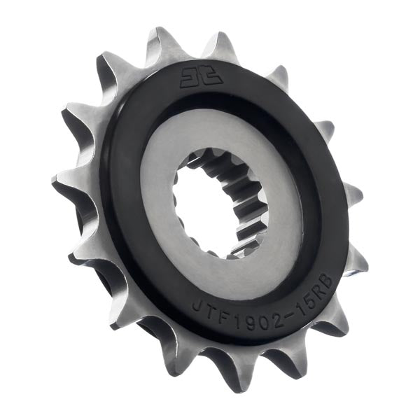 JT 1902 RUBBER CUSHIONED FRONT SPROCKET 15 TEETH RUBBER CUSHION JTF1902.15RB