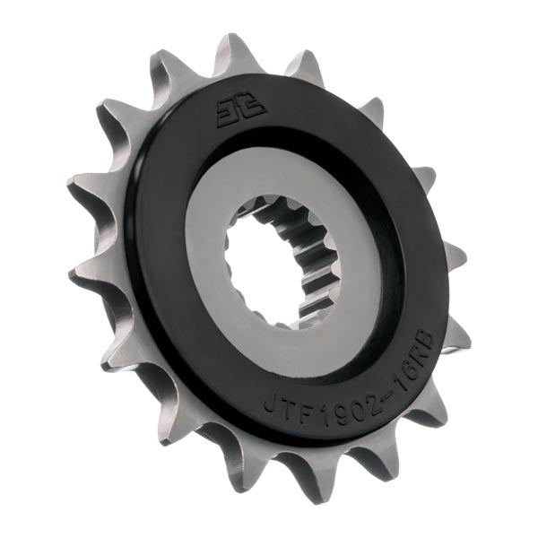 JT 1902 RUBBER CUSHIONED FRONT SPROCKET 16 TEETH RUBBER CUSHION JTF1902.16RB