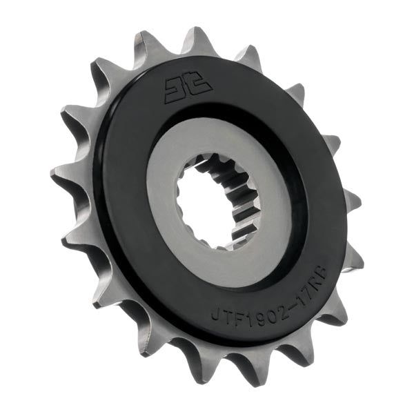 JT 1902 RUBBER CUSHIONED FRONT SPROCKET 17 TEETH RUBBER CUSHION JTF1902.17RB