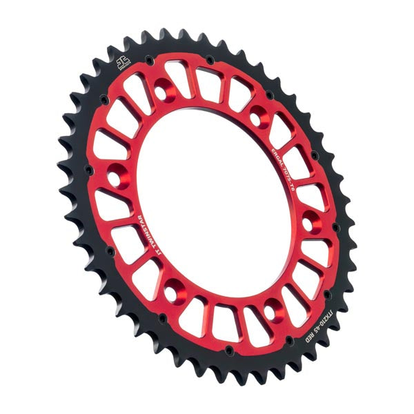 JT 210 TWINSTAR REAR SPROCKET 45 TEETH RED JTX210.45RED