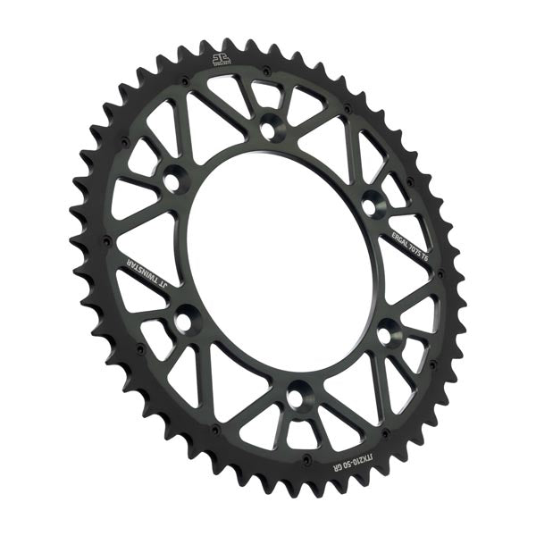 JT 210 TWINSTAR REAR SPROCKET 50 TEETH GREY JTX210.50GR