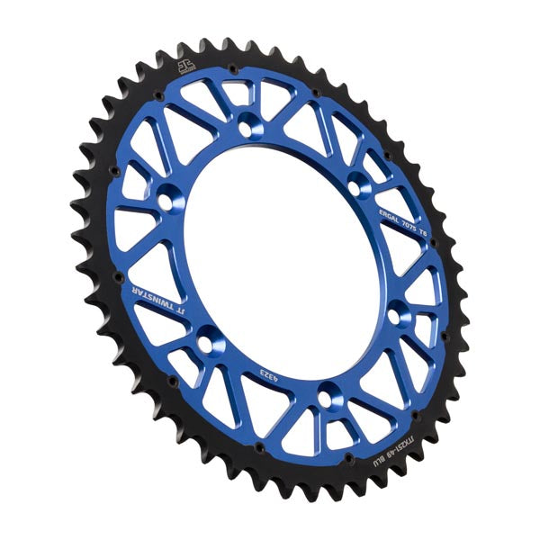 JT 251 TWINSTAR REAR SPROCKET 49 TEETH BLUE JTX251.49BLU