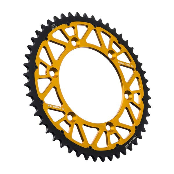 JT 251 TWINSTAR REAR SPROCKET 49 TEETH GOLD JTX251.49GLD
