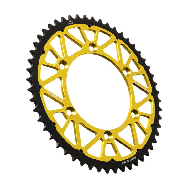 JT 251 TWINSTAR REAR SPROCKET 52 TEETH GOLD JTX251.52GLD