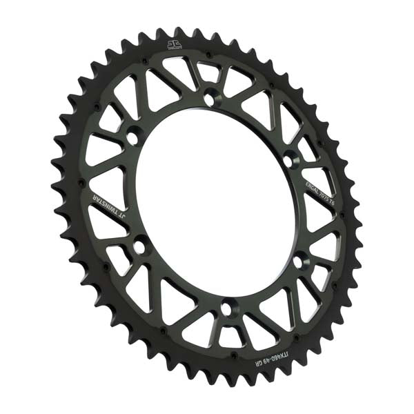 JT 460 TWINSTAR REAR SPROCKET 49 TEETH GREY JTX460.49GR