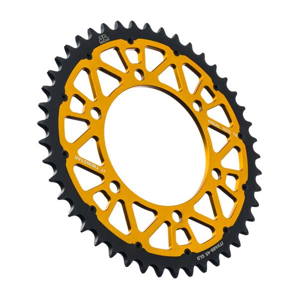 JT 486 TWINSTAR REAR SPROCKET 45 TEETH GOLD JTX486.45GLD