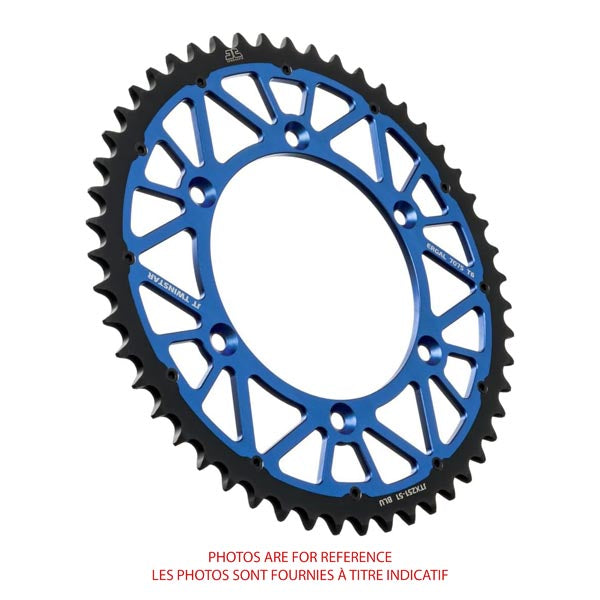 JT 822 TWINSTAR REAR SPROCKET 48 TEETH BLUE JTX822.48BLU