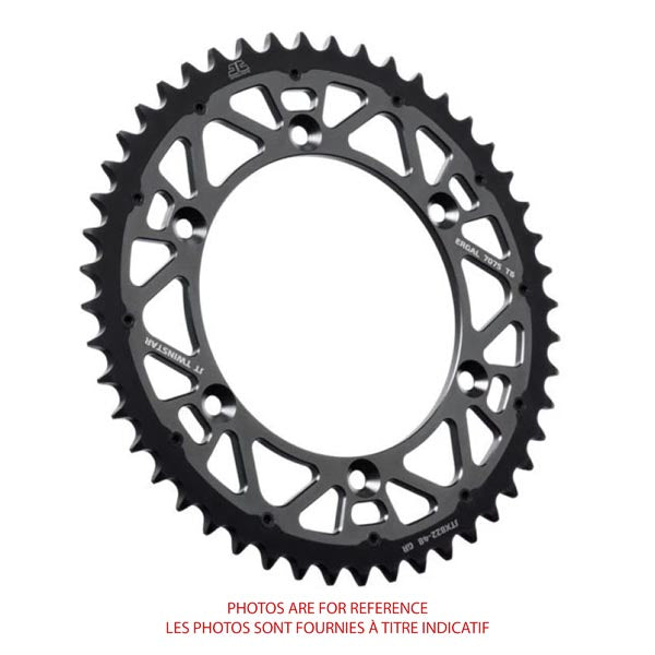 JT 822 TWINSTAR REAR SPROCKET 48 TEETH GREY JTX822.48GR