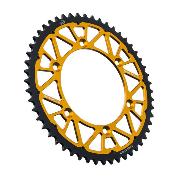 JT 822 TWINSTAR REAR SPROCKET 52 TEETH GOLD JTX822.52GLD
