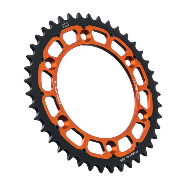 JT 897 TWINSTAR REAR SPROCKET 41 TEETH ORANGE JTX897.41ORG