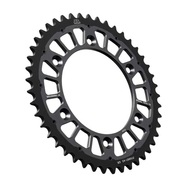 JT 897 TWINSTAR REAR SPROCKET 45 TEETH GREY JTX897.45GR