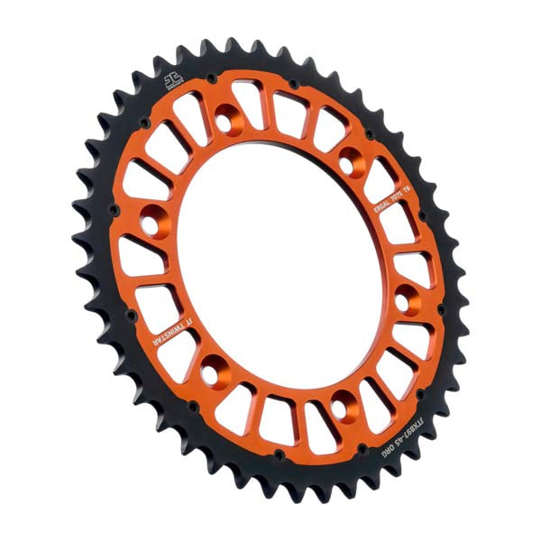 JT 897 TWINSTAR REAR SPROCKET 45 TEETH ORANGE JTX897.45ORG