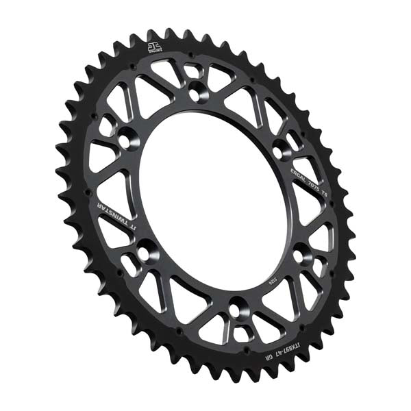 JT 897 TWINSTAR REAR SPROCKET 47 TEETH GREY JTX897.47GR