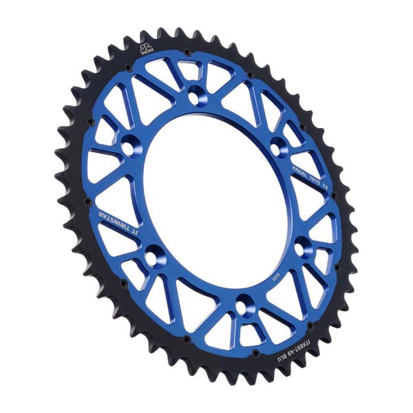 JT 897 TWINSTAR REAR SPROCKET 49 TEETH BLUE JTX897.49BLU