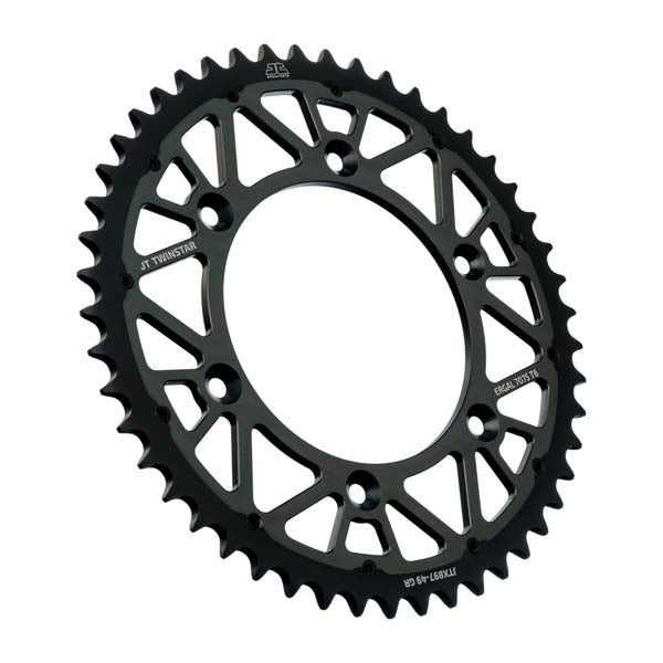JT 897 TWINSTAR REAR SPROCKET 49 TEETH GREY JTX897.49GR