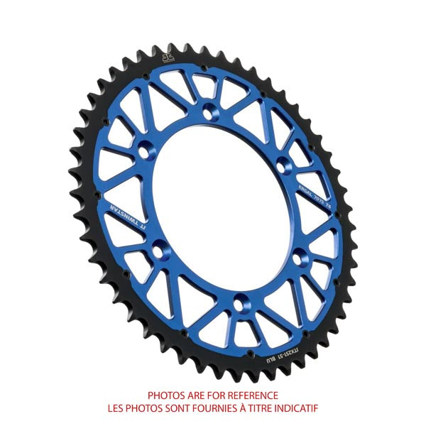 JT 897 TWINSTAR REAR SPROCKET 50 TEETH BLUE JTX897.50BLU